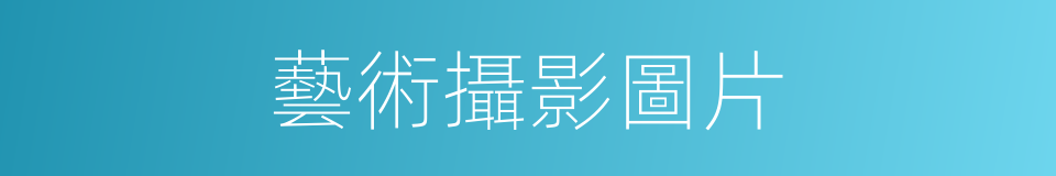 藝術攝影圖片的同義詞