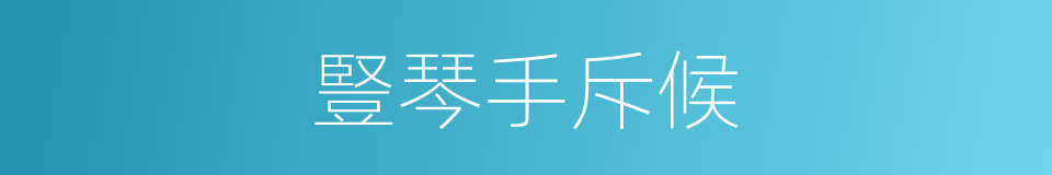 豎琴手斥候的同義詞