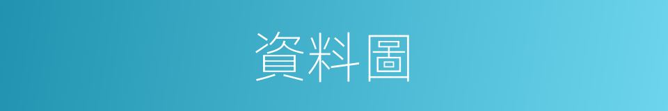 資料圖的同義詞