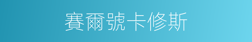 賽爾號卡修斯的同義詞