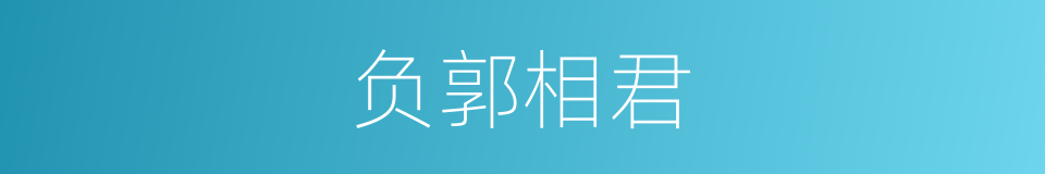 负郭相君的同义词