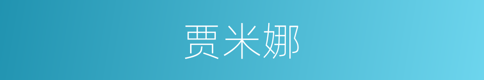 贾米娜的同义词
