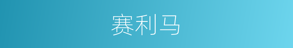 赛利马的同义词