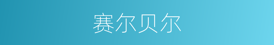 赛尔贝尔的同义词