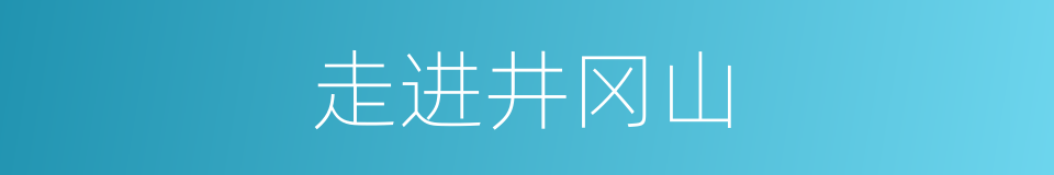 走进井冈山的同义词