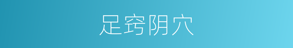 足窍阴穴的同义词