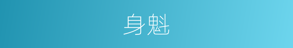 身魁的同义词