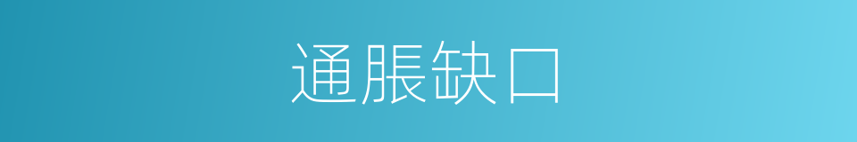通脹缺口的同義詞