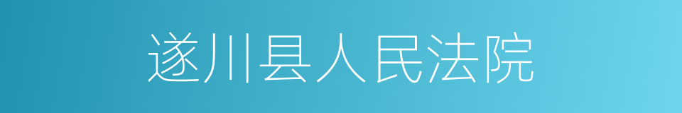 遂川县人民法院的同义词