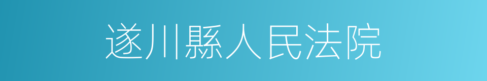 遂川縣人民法院的同義詞