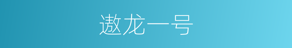 遨龙一号的同义词