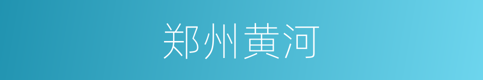 郑州黄河的同义词