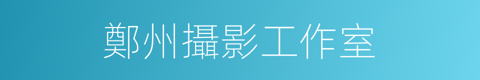 鄭州攝影工作室的同義詞