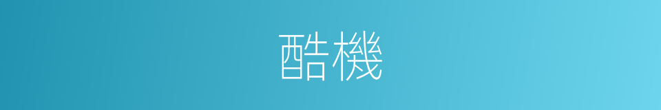 酷機的同義詞