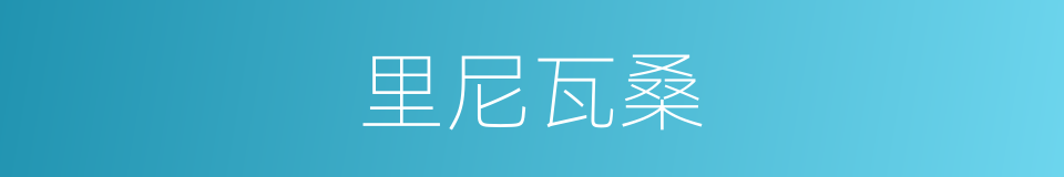 里尼瓦桑的同义词
