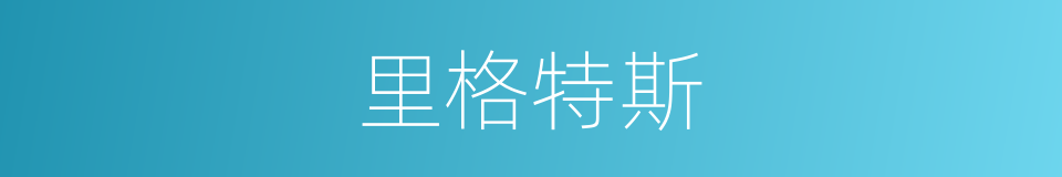里格特斯的同义词