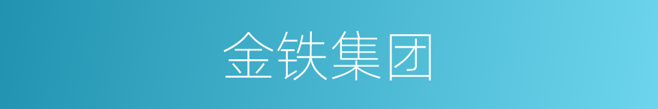 金铁集团的同义词