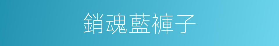 銷魂藍褲子的同義詞