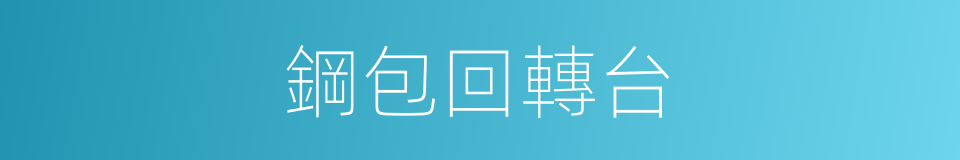 鋼包回轉台的同義詞