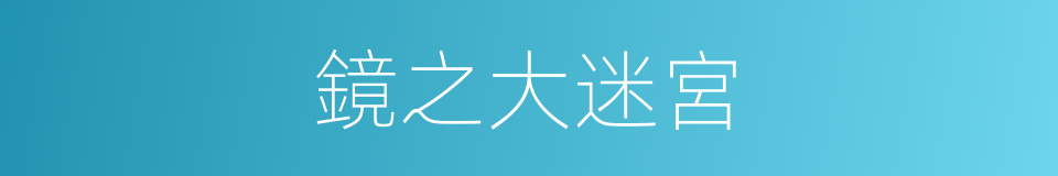 鏡之大迷宮的同義詞