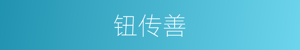 钮传善的同义词