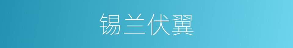 锡兰伏翼的同义词