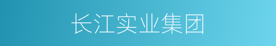 长江实业集团的同义词
