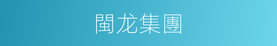 閩龙集團的同義詞