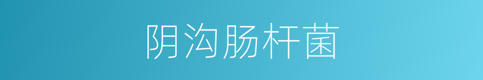 阴沟肠杆菌的同义词