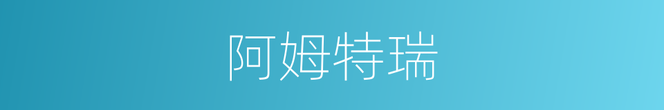 阿姆特瑞的同义词