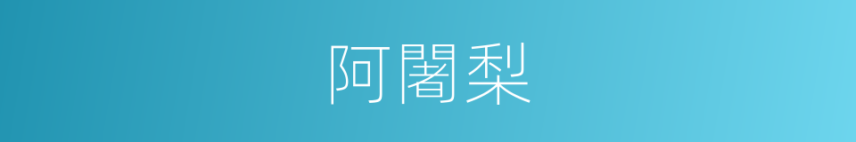 阿闍梨的意思
