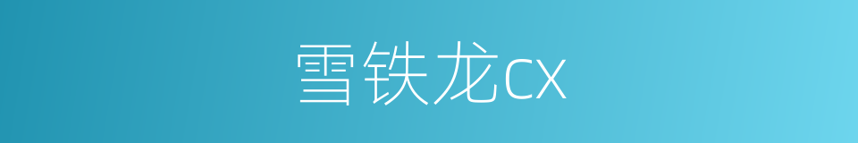 雪铁龙cx的同义词