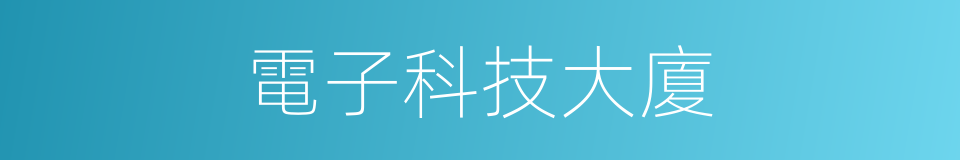 電子科技大廈的同義詞