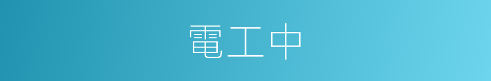 電工中的同義詞