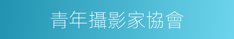 青年攝影家協會的同義詞
