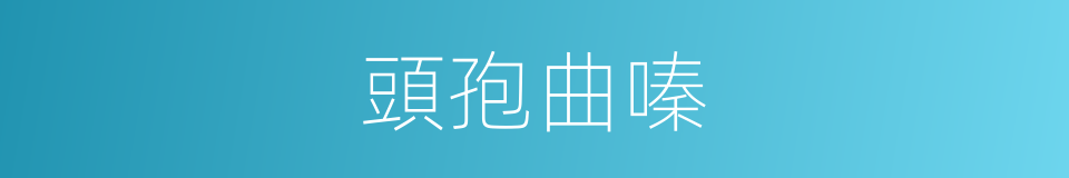 頭孢曲嗪的同義詞