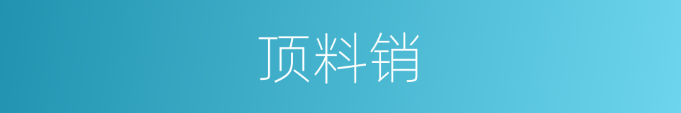 顶料销的同义词