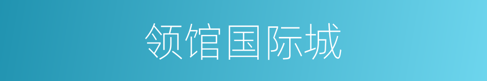 领馆国际城的同义词