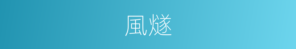 風燧的同義詞