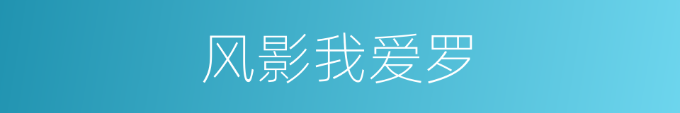 风影我爱罗的同义词