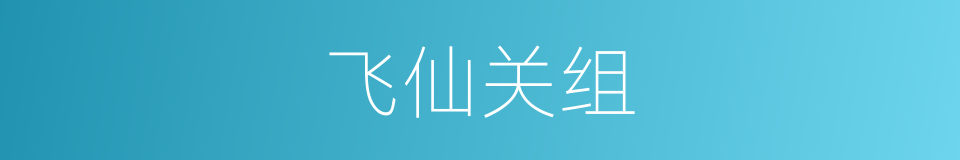 飞仙关组的同义词