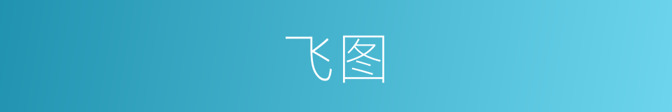 飞图的同义词