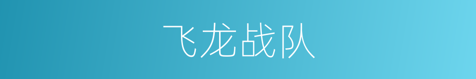 飞龙战队的同义词
