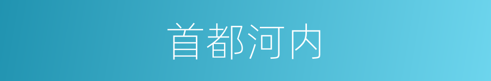 首都河内的同义词