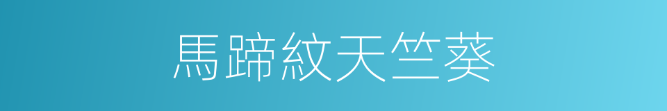 馬蹄紋天竺葵的同義詞