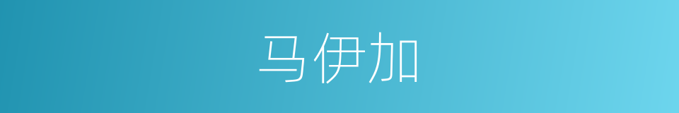 马伊加的同义词