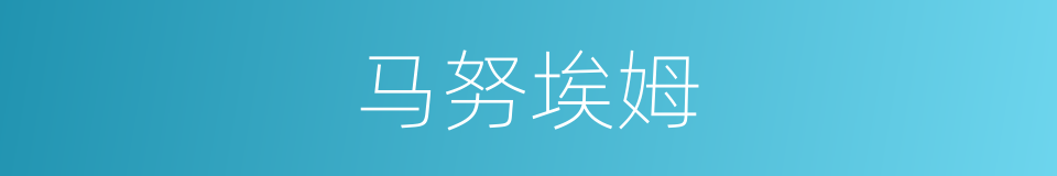 马努埃姆的同义词