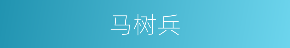 马树兵的同义词