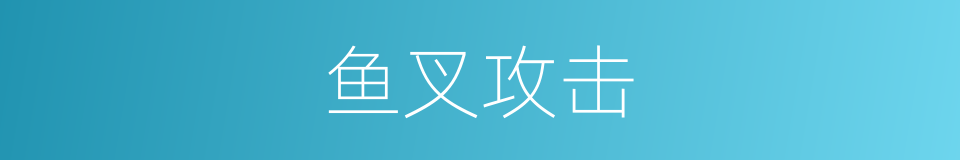 鱼叉攻击的同义词