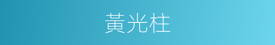 黃光柱的同義詞